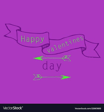 Hand drawn valentines day ornaments abstract icon vector image