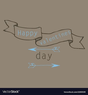 Hand drawn valentines day ornaments abstract icon vector image