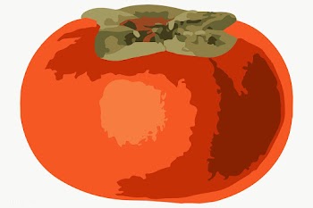 Hand drawn vectorized persimmon sticker design element | Free  transparent png - 2361603