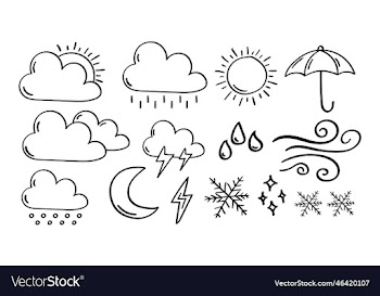 hand drawn weather icon