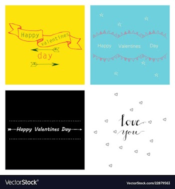 Hand drawn wedding ornaments abstract icon set vector image