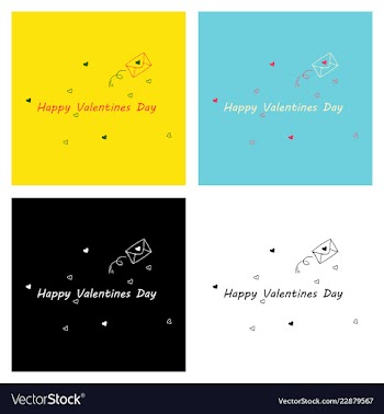Hand drawn wedding ornaments abstract icon set vector image
