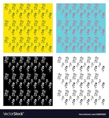 Hand drawn wedding ornaments abstract icon set vector image