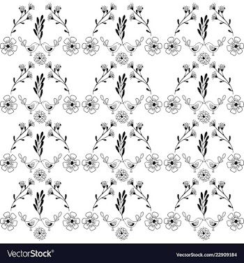 Hand drawn wedding ornaments abstract icon vector image
