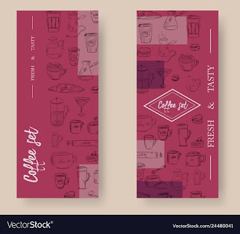 Hand drawn with fast food restaurant menu vector image