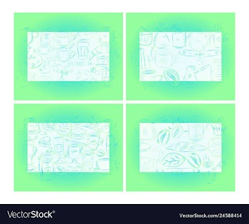Hand drawn with fast food restaurant menu vector image