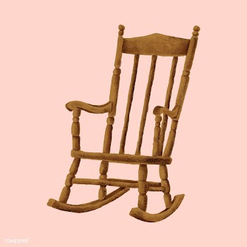 Hand drawn wooden rocking chair | Free stock vector - 488839