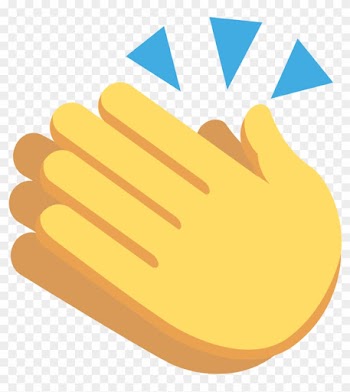 Hand Emoji Clipart Single Hand - Clap Emoji Transparent