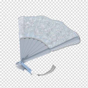 Hand fan White Pattern, White pattern Japanese folding fan transparent background PNG clipart