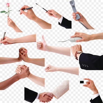 Hand Gesture - Various hand posture design PSD layered material 2 free downloads 