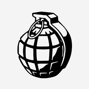Hand grenade clipart illustration. Free | Free Photo - rawpixel