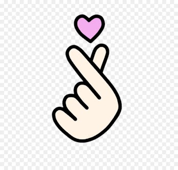 Hand heart Finger 손가락 하트 BTS - heart 