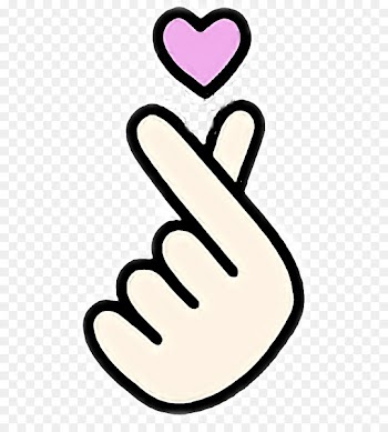 Hand heart 손가락 하트 Finger Korea - heart 