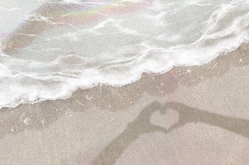 Hand heart shadow background, simple | Free Photo Illustration - rawpixel