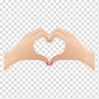 Hand heart Shape Emoji, heart transparent background PNG clipart