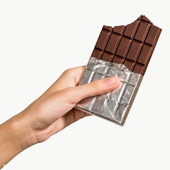 Hand holding a chocolate bar in a foiled package design element | Free  transparent png - 2299014