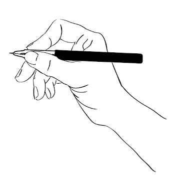 hand holding a pen