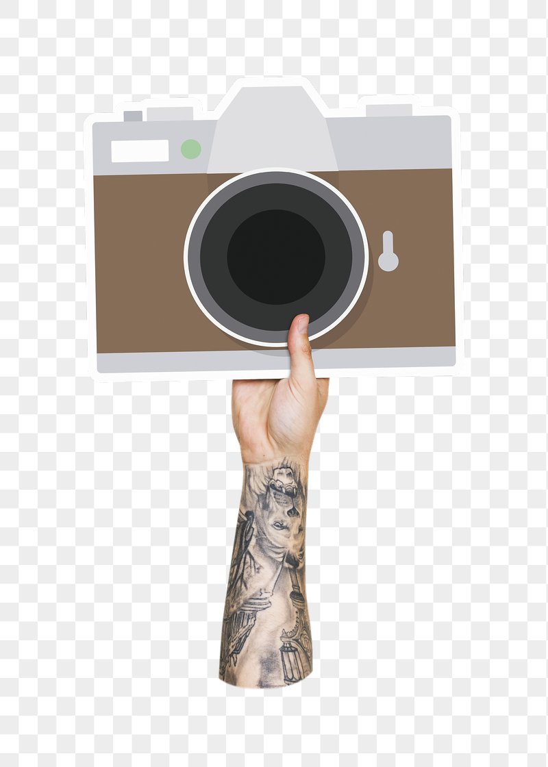 Hand holding camera png, transparent | Free PNG - rawpixel