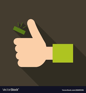 Hand holding coin throws up icon in flat style vector image