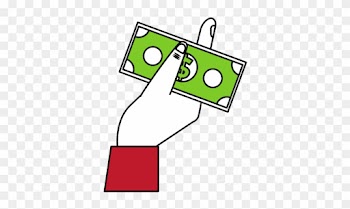 Hand Holding Dollar Bills Money Icon Image - Hand Holding Dollar Bills Money Icon Image