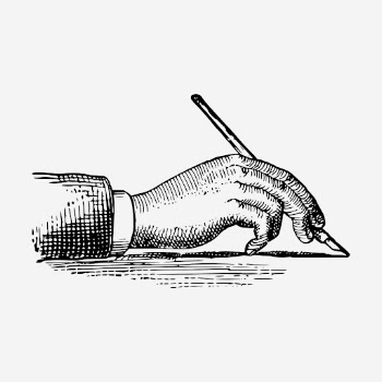 Hand holding fountain pen, vintage | Free Photo Illustration - rawpixel