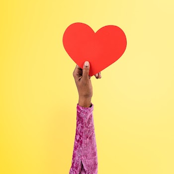 Hand holding heart in love and relationship… | Free stock photo | High Resolution image