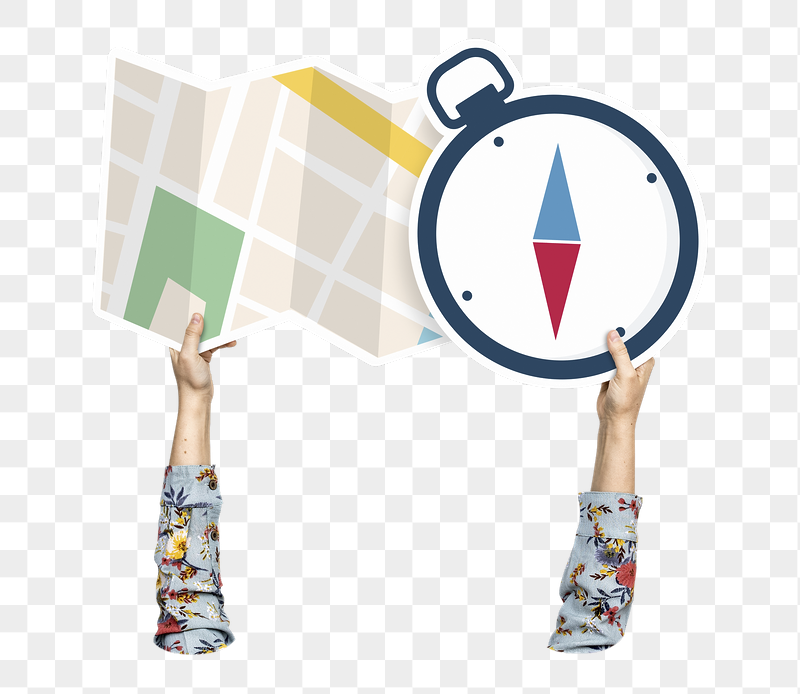 Hand holding map png, transparent | Free PNG - rawpixel