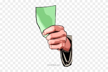 Hand Holding Money Royalty Free Vector Clip Art Illustration - Clip Art