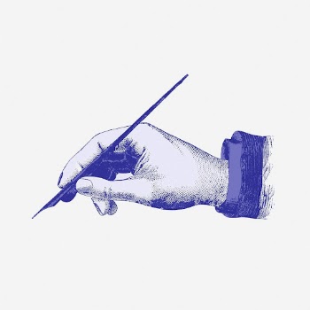 Hand holding pen drawing, vintage | Free Photo - rawpixel