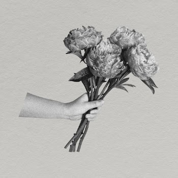 Hand holding peony bouquet, flower | Free Photo - rawpixel