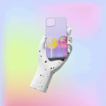 Hand holding phone case, colorful | Free Photo - rawpixel