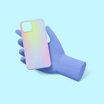 Hand holding phone case, colorful | Free Photo - rawpixel