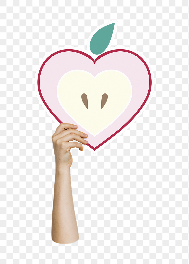 Hand holding png apple, transparent | Free PNG - rawpixel