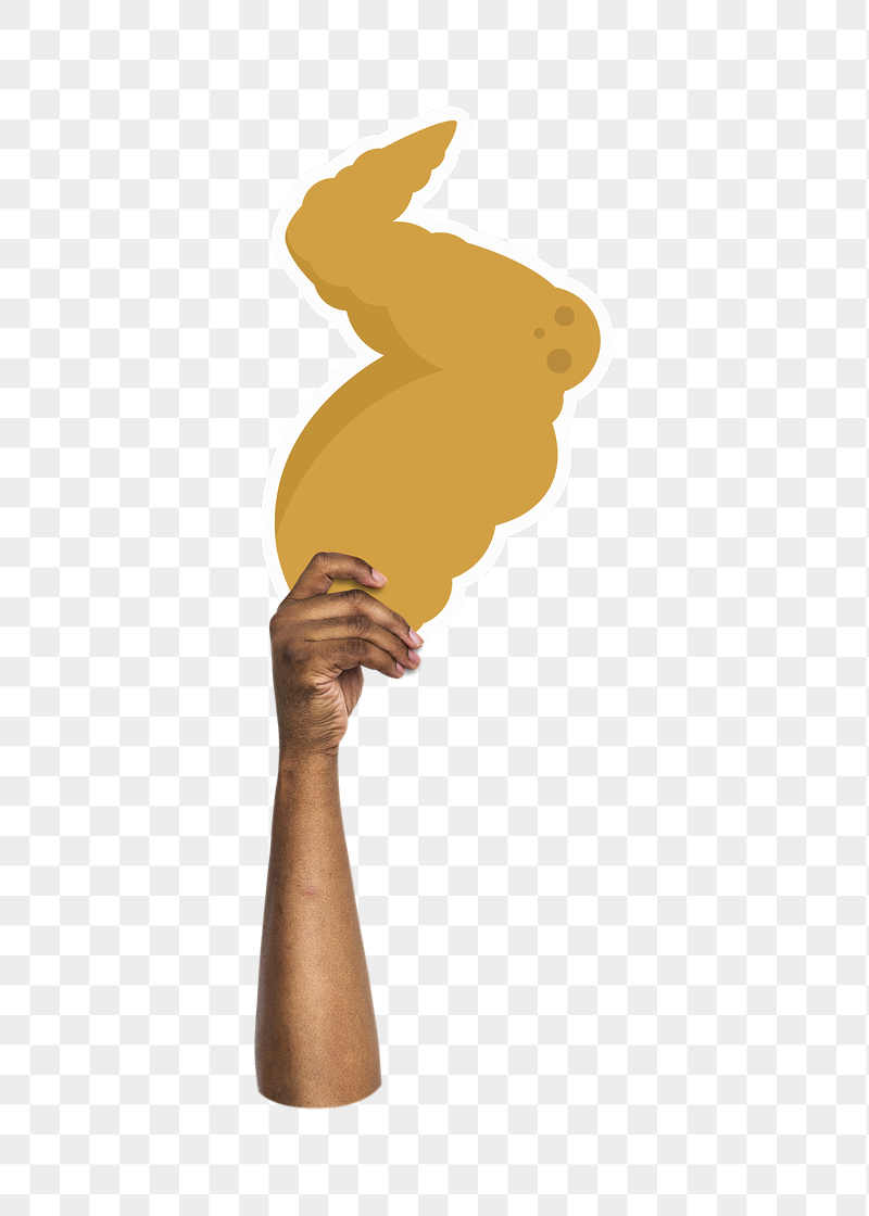 Hand holding png fried chicken, | Free PNG - rawpixel