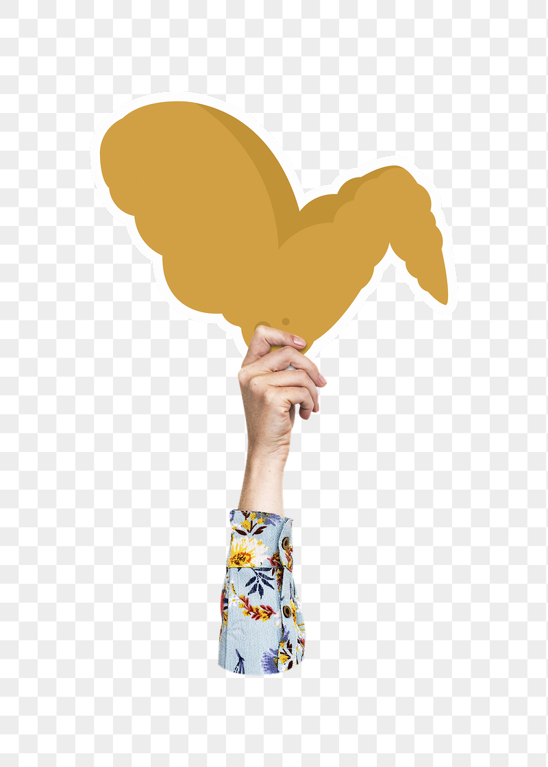 Hand holding png fried chicken, | Free PNG - rawpixel