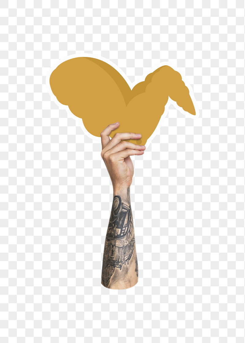 Hand holding png fried chicken, | Free PNG - rawpixel
