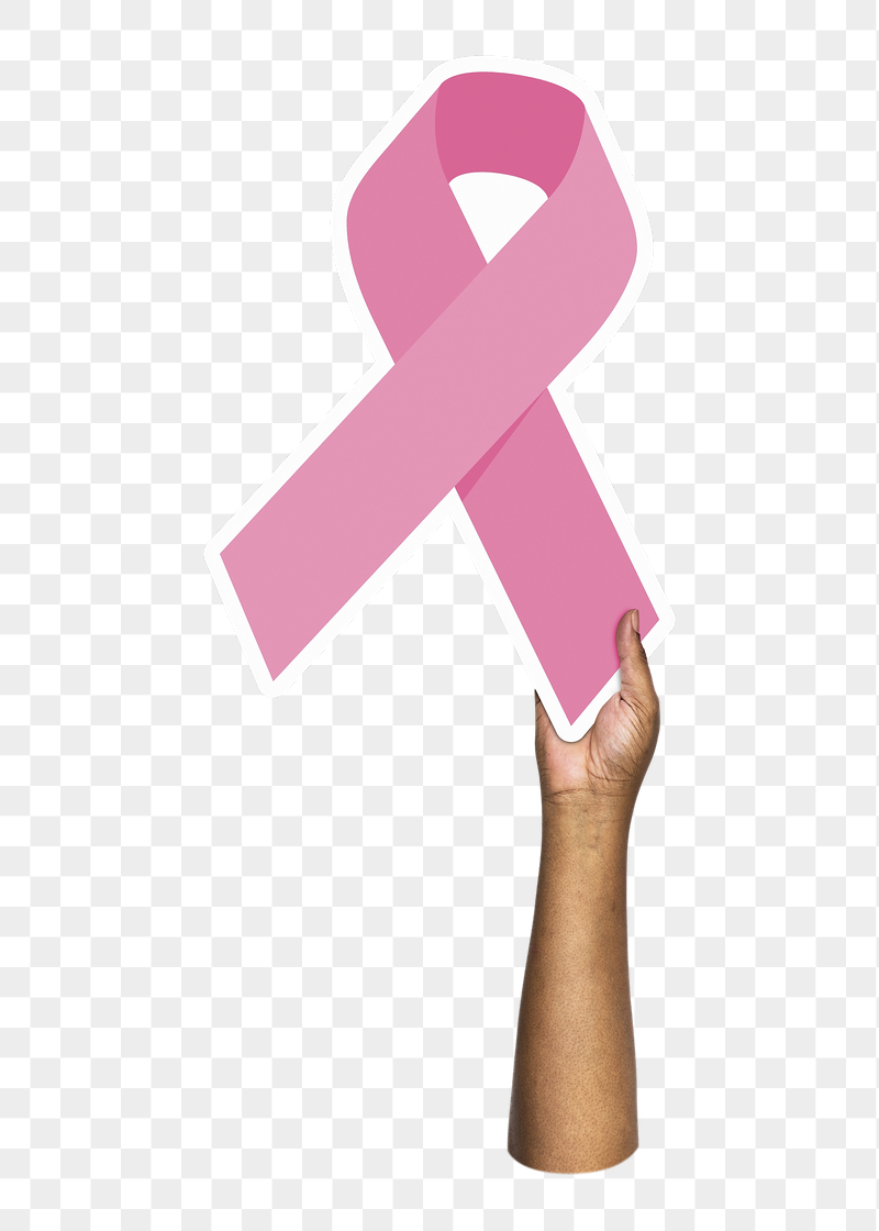 Hand holding png pink ribbon, | Free PNG - rawpixel