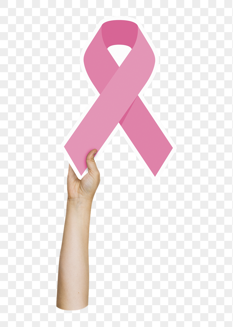 Hand holding png pink ribbon, | Free PNG - rawpixel