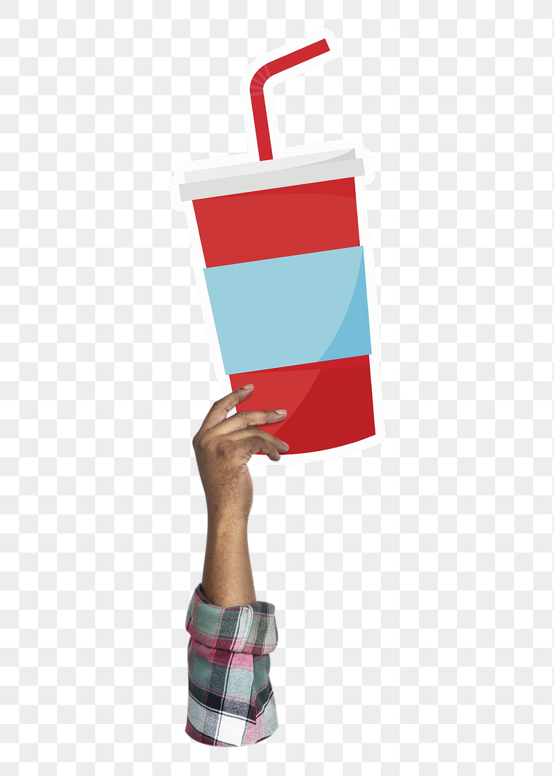 Hand holding png soda cup, | Free PNG - rawpixel