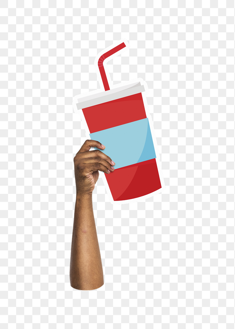 Hand holding png soda cup, | Free PNG - rawpixel