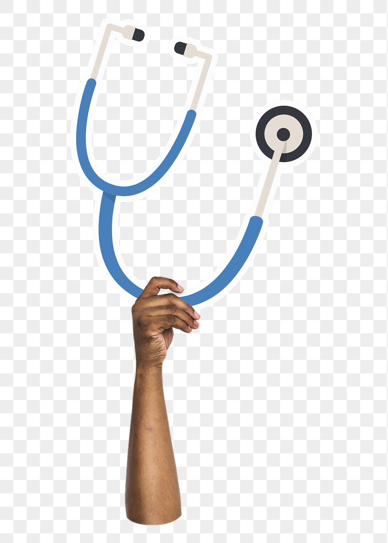 Hand holding png stethoscope, transparent | Free PNG - rawpixel