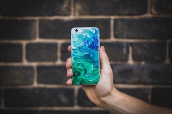 Hand Holding Smart Phone Case