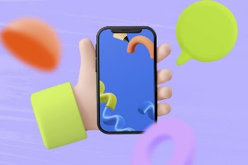Hand holding smartphone, 3D digital | Free Photo - rawpixel