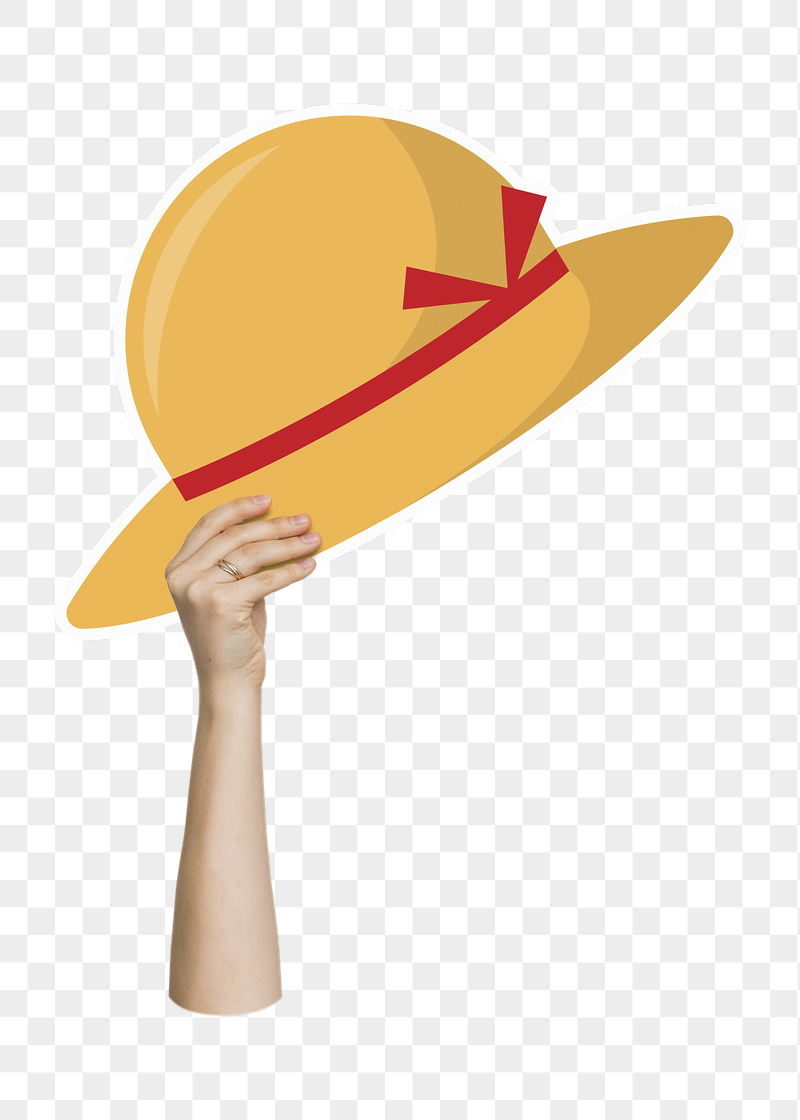 Hand holding sunhat png, transparent | Free PNG - rawpixel