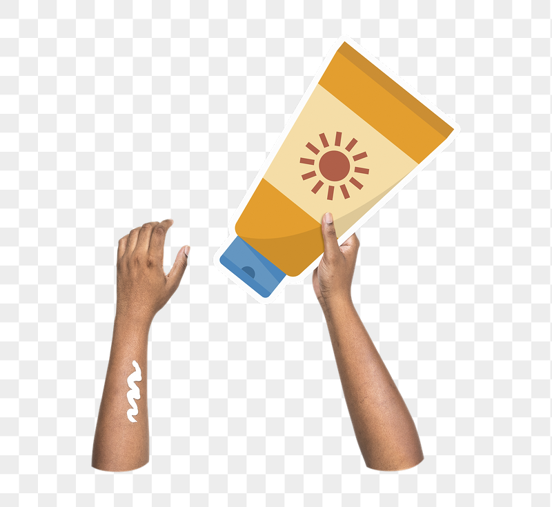Hand holding sunscreen png, transparent | Free PNG - rawpixel