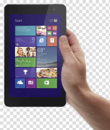 Hand Holding Tablet PNG Image - PngPix