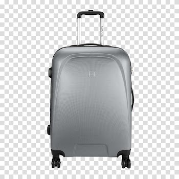 Hand luggage Suitcase Travel Baggage Trolley, suitcase transparent background PNG clipart