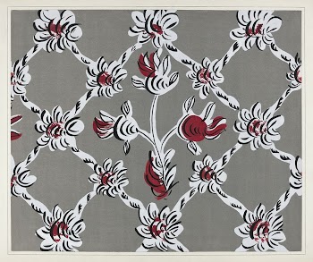Hand&ndash;Painted Wall (1938) by Martin | Free Photo Illustration - rawpixel