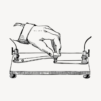 Hand operating signal key drawing, | Free Vector - rawpixel