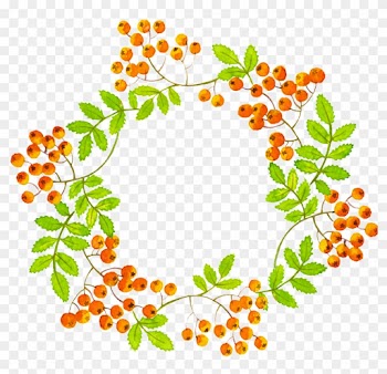 Hand Painted Beautiful Green Leaf Wreath Vector - Leaf